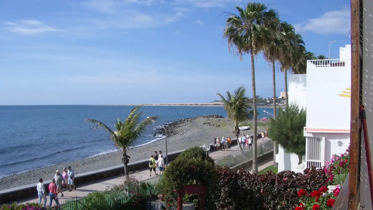 Apartments in El Veril Beach, near of Playa del Inglés (Gran Canaria) Canary Islands, Spain.