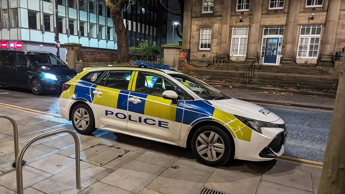 A fair few of these out and about in the early hours of a Saturday in Manchester just before Christmas...